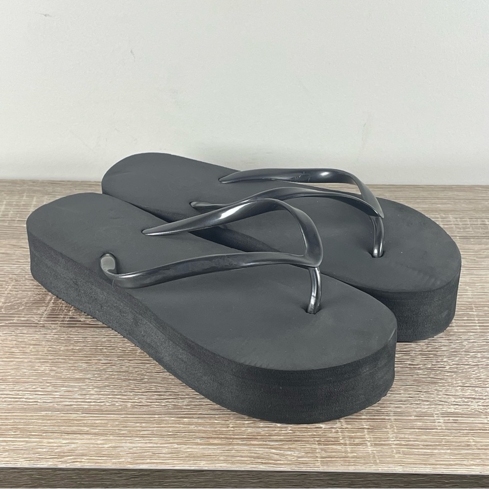 Y2K Soulmates Platform Flip Flops Thong Sandals